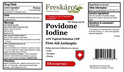 Freskaro Povidone 8 Oz 2026 (Freskaro Povidone Iodine 8 Oz 4 14 2026)